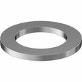 Bsc Preferred Metal Sealing Washer Aluminum M10 Size 10.2mm ID 15.9mm OD 0.8-1.2mm Thickness, 50PK 97725A103